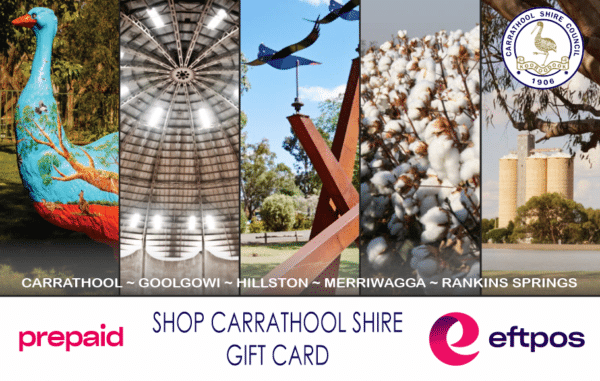 Carrathool Shire Gift Card